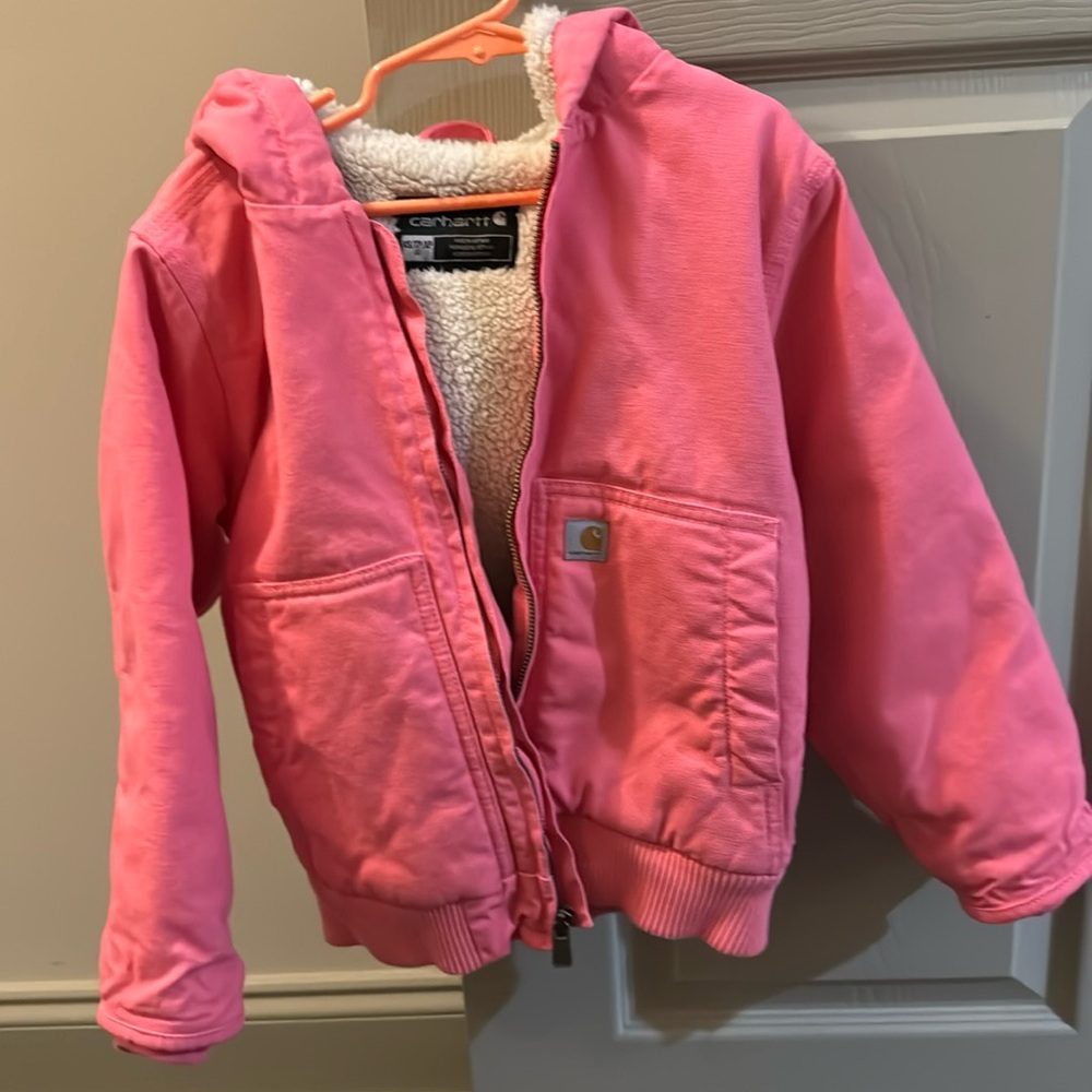 Carhartt girls Sherpa lined jacket